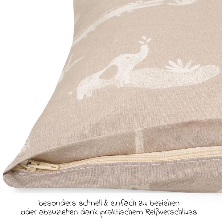 Immagine prodotto Julius Zöllner Biancheria da letto per bambini Organic Jungle Dream 100 x 135 + 40 x 60 cm