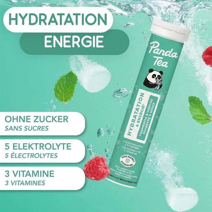 Actual product image Panda Tea Electrolytes - hydration & energy (20 pcs., Effervescent tablet, 80 g)