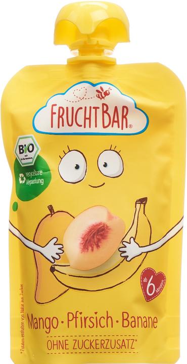 Banane, Mango, Pfirsich