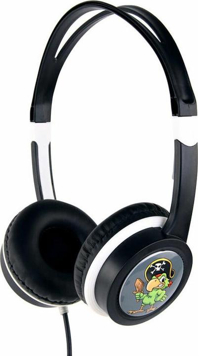 Immagine prodotto Gembird Cuffie per bambini con limitatore di volume - MHP-JR-BK (Nessuna cancellazione del rumore, Cablato)