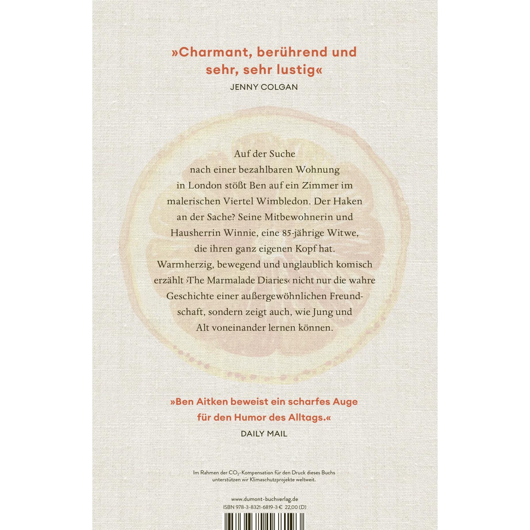Thumbnail - The Marmalade Diaries, Belletristik von Ben Aitken
