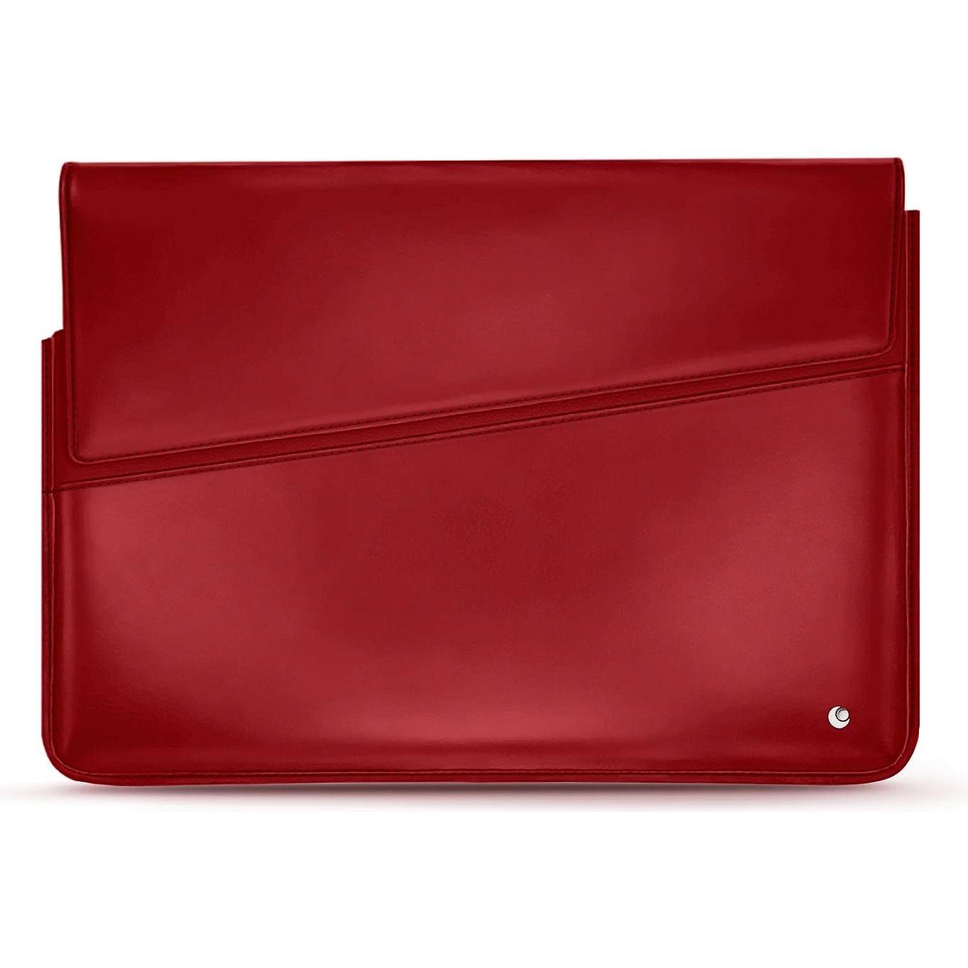 Noreve Lederschutzsleeve, Notebooktasche, Rot
