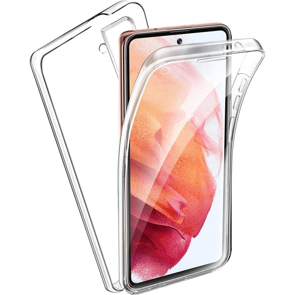 Screenguard 360° Screen & Body Protector Samsung Galaxy S21 Hülle mit Folie (Samsung Galaxy S21+), Smartphone Hülle, Tra...