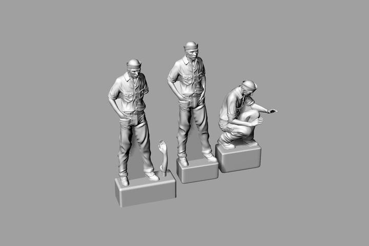 Produktbild Brengun US Navy Sailors for WW2 Dioramas