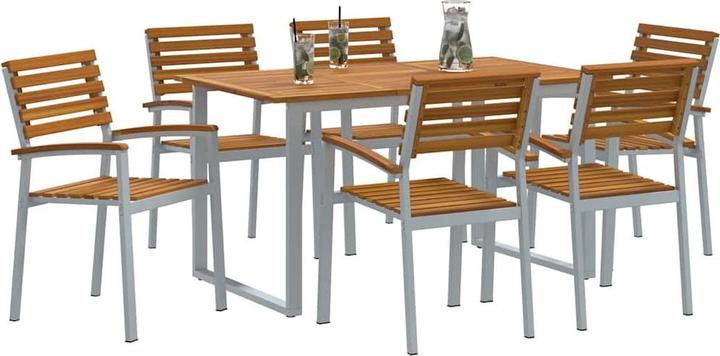 Produktbild vidaXL Garten Essgruppe (160 x 80 x 75 cm)