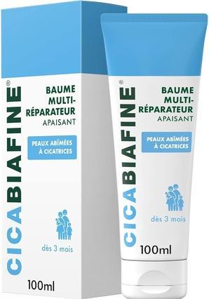 Energie-Label CicaBiafine Beruhigender Mehrfach-Repair-Balsam (Körperlotion, 100 ml)