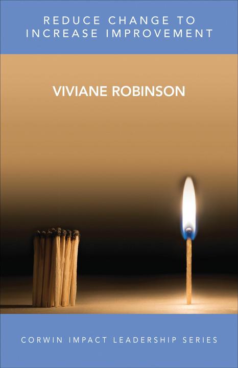 Produktbild Reduce Change to Increase Improvement (Englisch, Viviane M J Robinson, 2017)