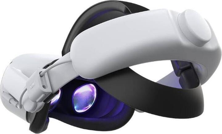 Actual product image KIWI design Comfort Battery Head Strap Q31-2.2 for Meta Quest 2 White