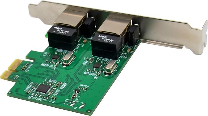 Actual product image InLine Dual Gigabit Netzwerkkarte (Mini PCI Express)