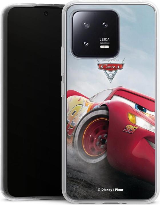 Produktbild DeinDesign Silikon Hülle für Xiaomi 13 Handyhülle Case Smartphone Schutzhülle Cars Lightning Mcqueen 95 (Xiaomi 13)