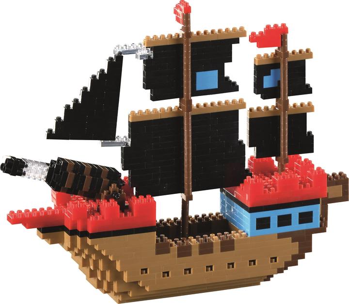 Actual product image Brixies pirate ship