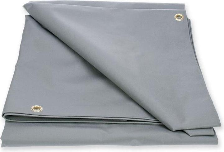 Actual product image Keller Fahnen Allzweckblachen 2x8 m PVC grau 450 g/m2 (8 x 2 m)