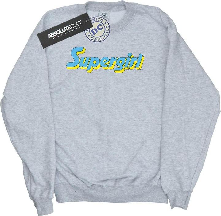 Image du produit - Sweat SUPERGIRL TEXT LOGO - Fille (152, 158)