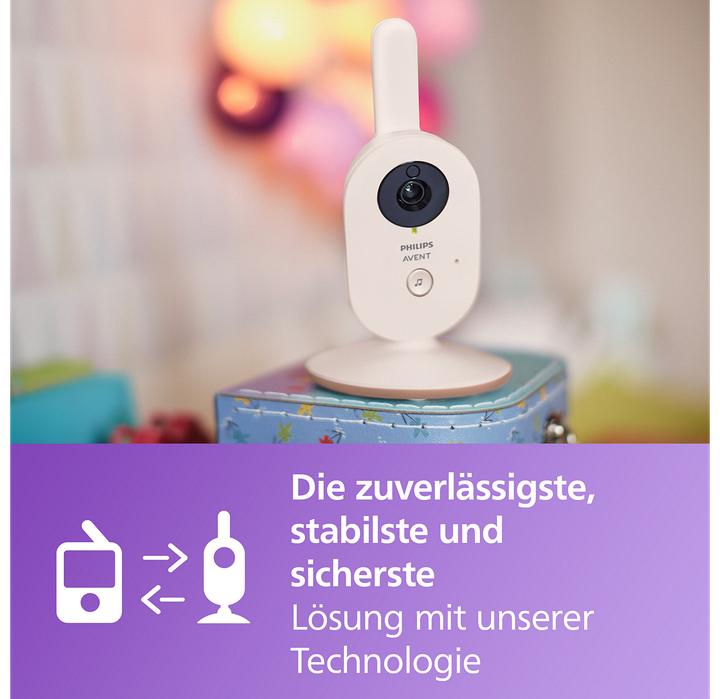 Produktbild Philips Avent Video & Audio Advanced (Babyphone mit Kamera, 300 m)