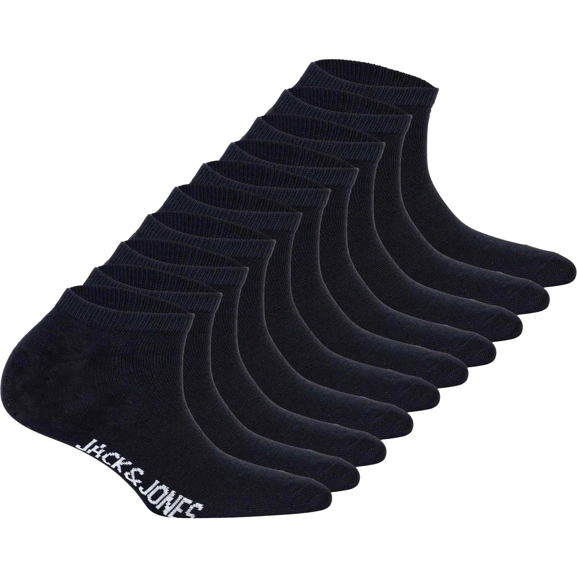 Jack & Jones, Herren, Socken, Jacdongo Socks 5 Pack Jnr, Schwarz, (10er Pack, 38 - 43)