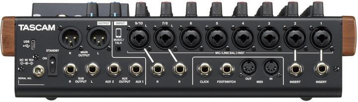 Produktbild Tascam Mischpult Model 12 (Studio- und Livemixer)