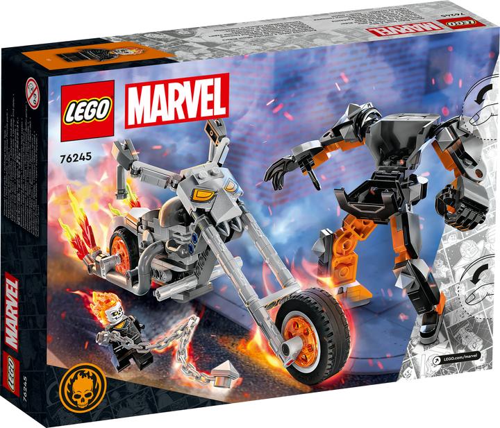 Produktbild LEGO Ghost Rider mit Mech & Bike (76245, LEGO Marvel)