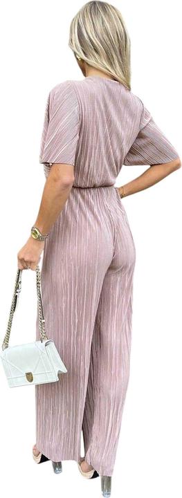 Produktbild Ax Paris Jumpsuit Plissee FlatterÄrmel (34)
