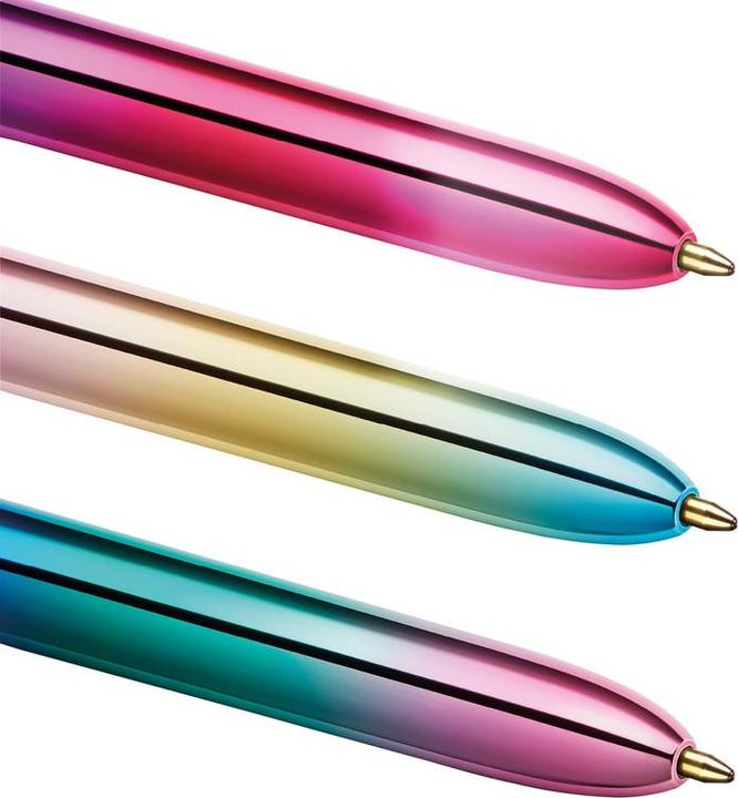 Actual product image Bic Penna a sfera a quattro colori 4 Colours Gradient (Multicoloured, 1 x)