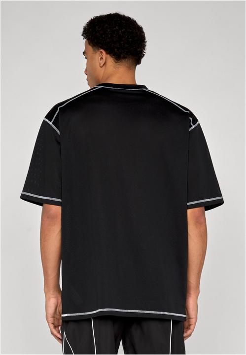Produktbild Urban Classics Oversized Closehole Mesh Tee black L (L)