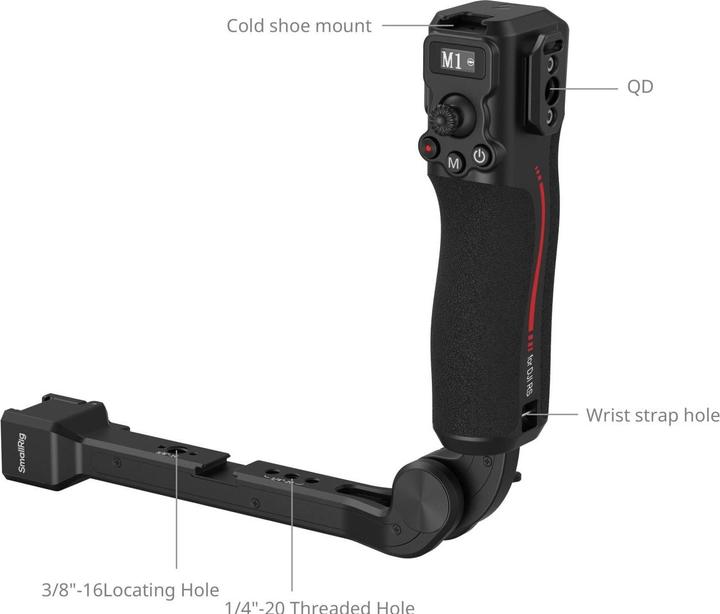 Productafbeelding SmallRig 4327 Focusbediening Dual Grip (Gimbal handvat)