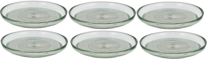 Bitz Breakfast & dessert plates Kusintha Ø 18 cm, 6 pieces, Green (6x, 18 cm)