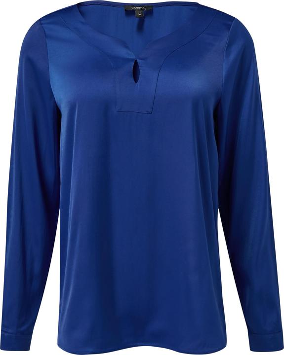 Immagine prodotto Comma Bluse Satinbluse mit Tunika-Ausschnitt (32)