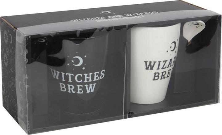 Actual product image Something Different Witches And Wizards Mug Set Pair Ceramic (500 ml, 2x)