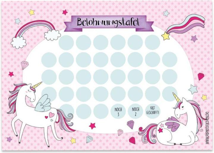 Image du produit Papierdrachen Kit de récompenses 7 - Licorne