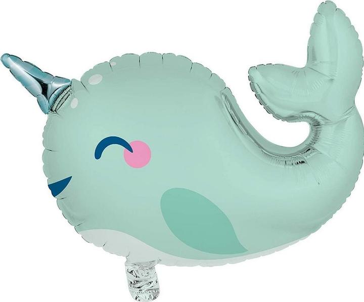 Image du produit Creative Party Ballon métallique Narval Foil (1 x)