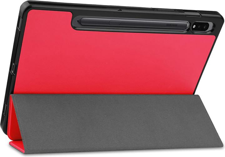 Produktbild Cazy Premium Smart Hülle Kompatibel mit Samsung Galaxy Tab S8 Ultra - Schutz Etui Hülle mit Stifthalter - (Samsung Galaxy Tab S8 Ultra)