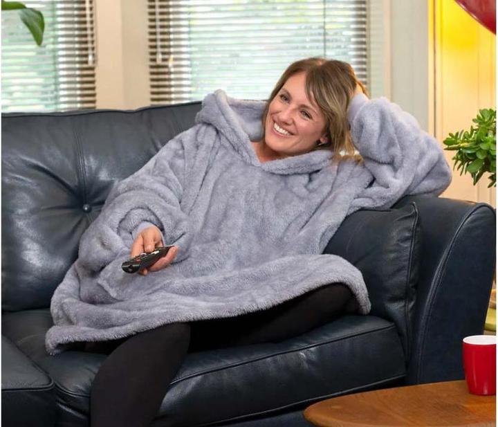 Actual product image TOP Hooded blanket (93 x 96 cm)