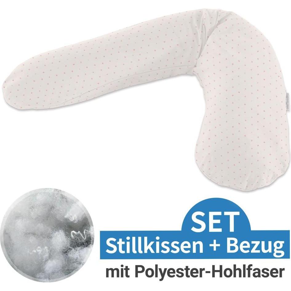 Theraline, Stillkissen, Stillkissen "Das Original" mit Polyester Hohlfaser Füllung inkl. Bezug 190 cm (190 cm)