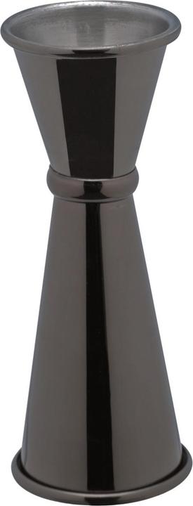 Piazza Misura di rovesciamento 25/50ml in stile giapponese rivestito di nero