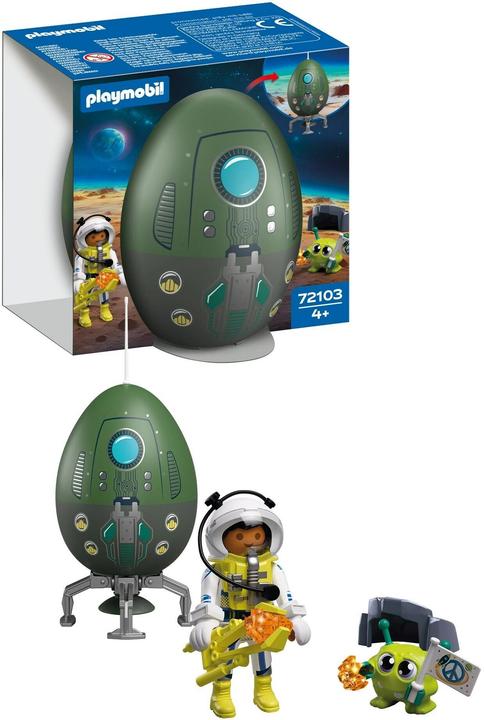 Actual product image Playmobil 72103 Spiel-Ei: Weltraum (72103)