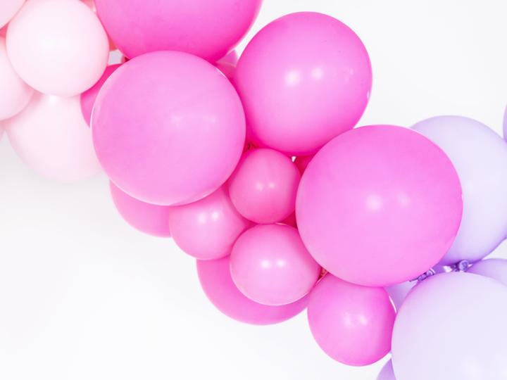 Produktbild Partydeco Strong Balloons 27cm, Pastel Fuchsia (1 pkt / 100 pc.) (100x)