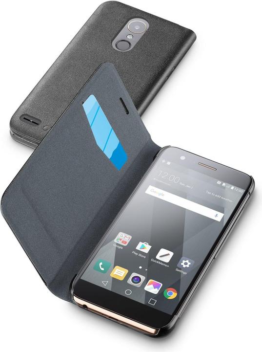 Produktbild Cellularline Flip case for LG K10 2017, black (LG K10 (2017))
