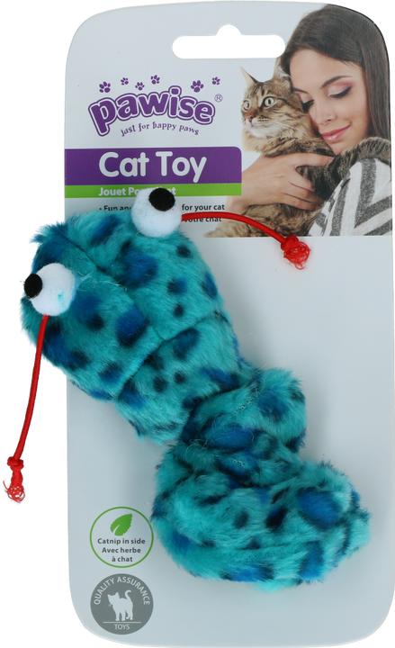 Actual product image Pawise Zappelwurm (Plush toy cat)