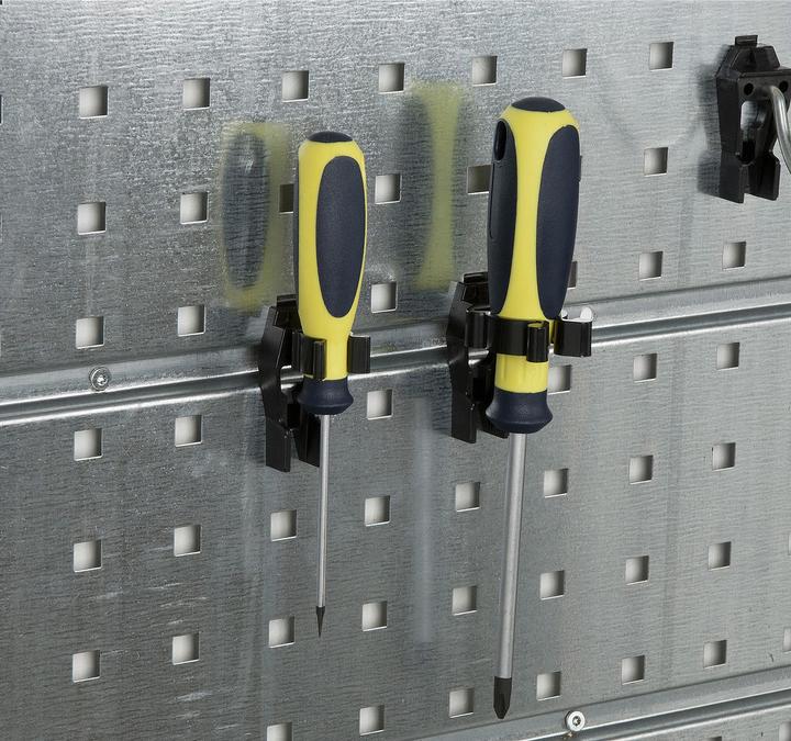 Actual product image Raaco Tool hook set D.18mm 6pcs.f.Art.No.795605,795584,795698-699 Clip 6-18mm