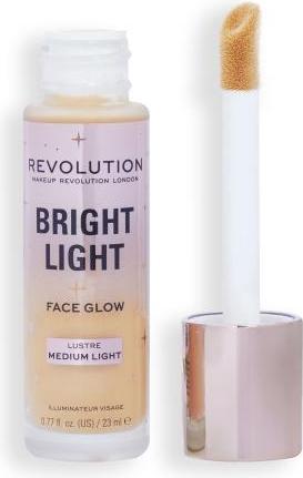 Produktbild Makeup Revolution Bright Light Face Glow Brightening Skin Tint Radiant Finish Lustre Medium (Lustre Medium Light)