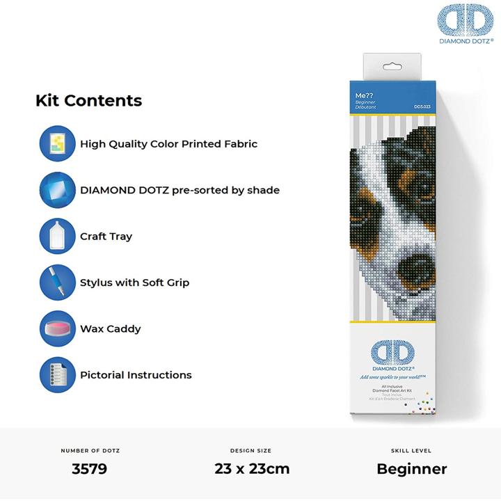 Actual product image Diamond Dotz Dog