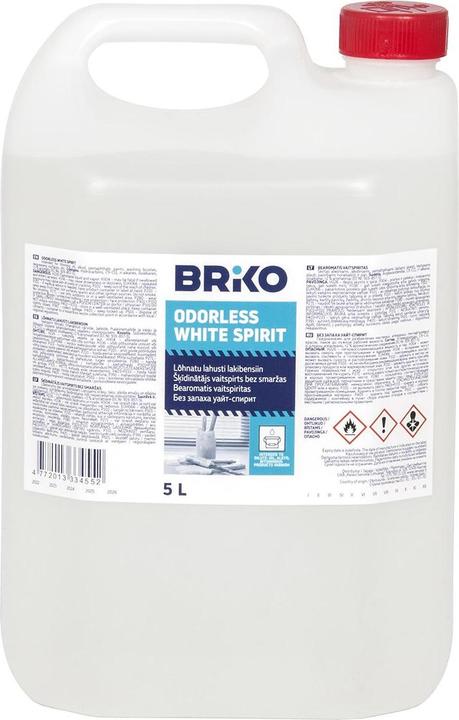 Image du produit Briko White Spirit Odorless 5l (5000 ml)