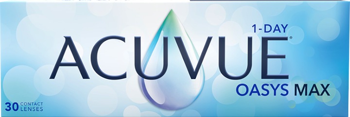 Actual product image Acuvue Oasys 1-Day MAX (30 Piece, Daily lens, Spherical)