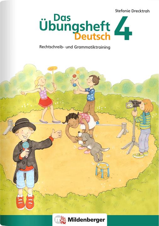 Immagine prodotto Das Übungsheft Deutsch 4 (Tedesco, Stefanie Drecktrah, Giacobbe vigilia, 2022)