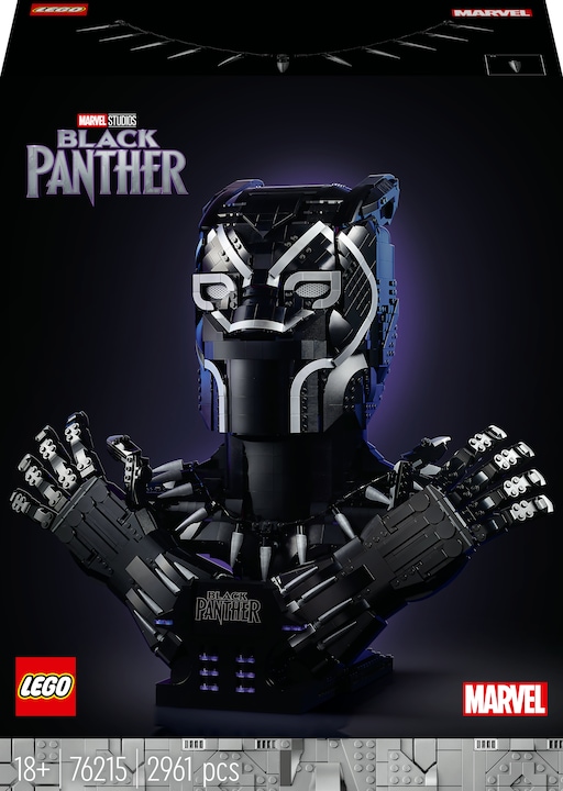 Actual product image LEGO Black Panther (76215, LEGO Marvel, LEGO Rare Sets)