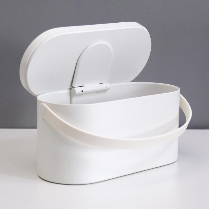 Actual product image Ailoria Magnifique Cosmetic Mirror with Beauty Case, White (16 x 14 x 25 cm)