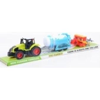 Macyszyn Toys Traktor + zwei Maschinen