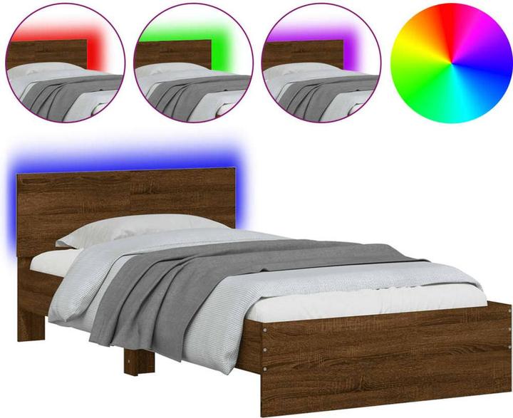 Actual product image vidaXL Bettgestell (140 x 190 cm)