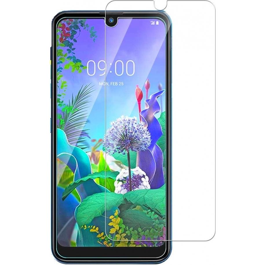 Screenguard LG Q60 Panzerglas Schutzfolie Case Friendly Design (1 Stück, LG Q60), Smartphone Schutzfolie, Transparent
