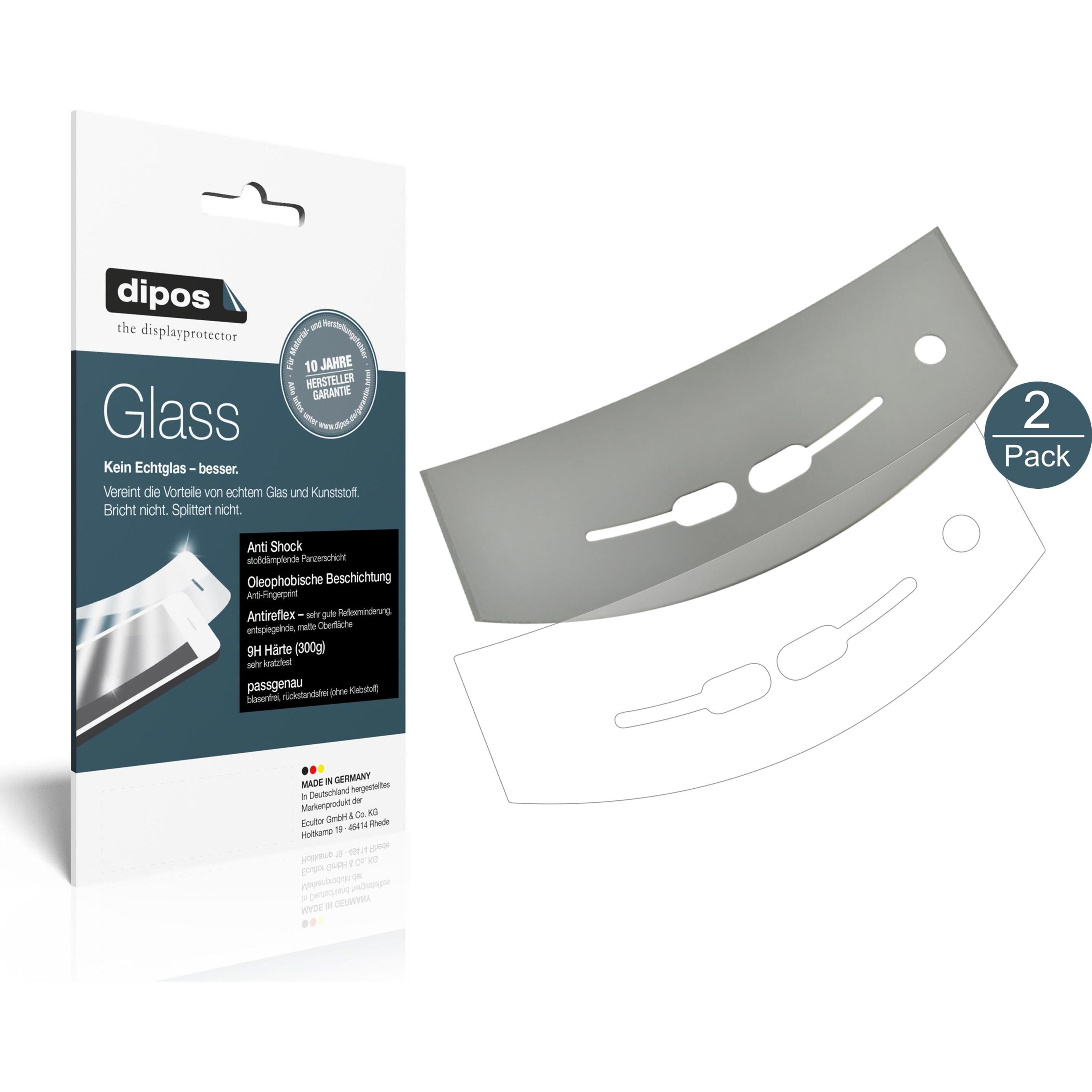 Dipos Displayschutz Anti-Shock, Zubehör Kaffeemaschinen, Transparent